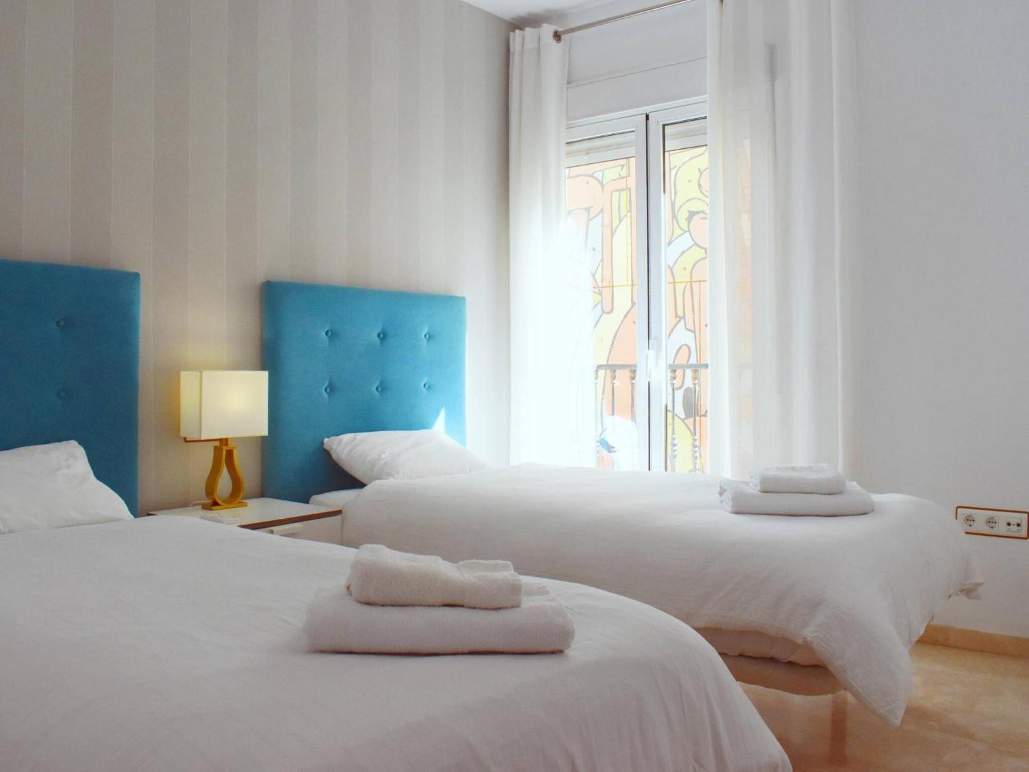 Fantastico Apartamento De Dos Dormitorios En El Soho Málaga Exteriör bild